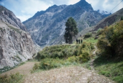 Trek from Charang to Rangrik Monastery