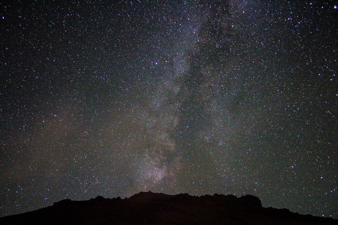 Milky way in Ladakh